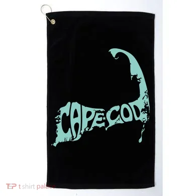 Cape Cod Word Art Golf Towel
