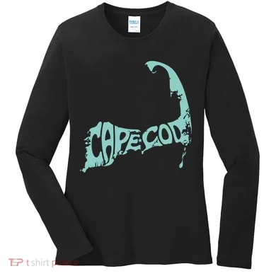 Cape Cod Word Art Women's Long Sleeve Shirt