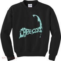 Cape Cod Word Art Kids Sweatshirt thumb 0