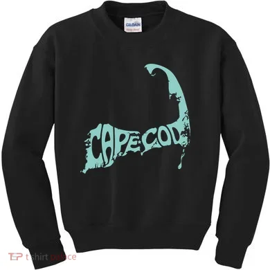 Cape Cod Word Art Kids Sweatshirt