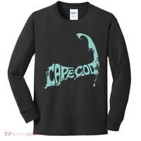 Cape Cod Word Art Kids Long Sleeve Shirt thumb 0