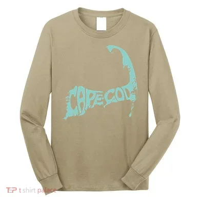 Cape Cod Word Art Long Sleeve Shirt