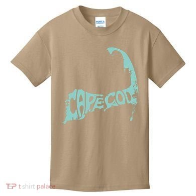 Cape Cod Word Art Kids T-Shirt