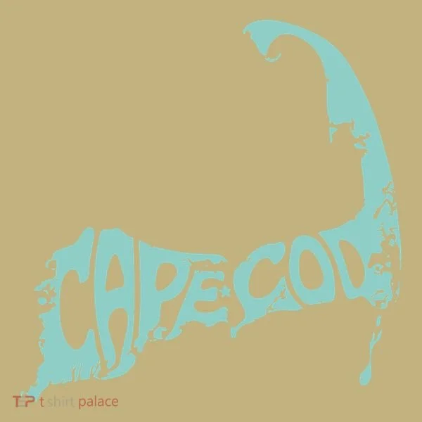 Cape Cod Word Art Kids T-Shirt