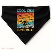 Cool Climb Walls Extreme Sport Rock Climbing Bouldering USA-Made Doggie Bandana thumb 0