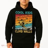 Cool Climb Walls Extreme Sport Rock Climbing Bouldering Hoodie thumb 2