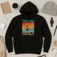 Cool Climb Walls Extreme Sport Rock Climbing Bouldering Hoodie thumb 3