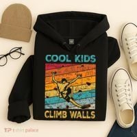 Cool Climb Walls Extreme Sport Rock Climbing Bouldering Hoodie thumb 4