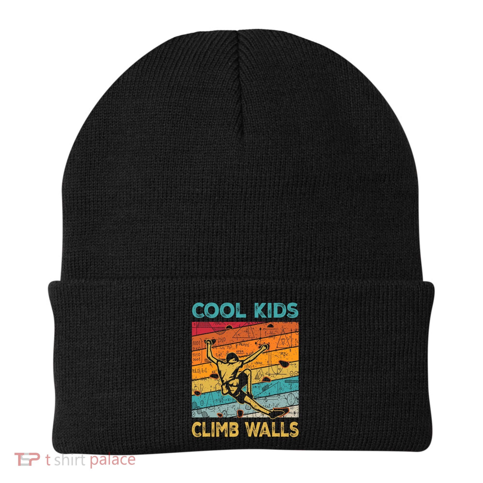 Cool Climb Walls Extreme Sport Rock Climbing Bouldering Beanie