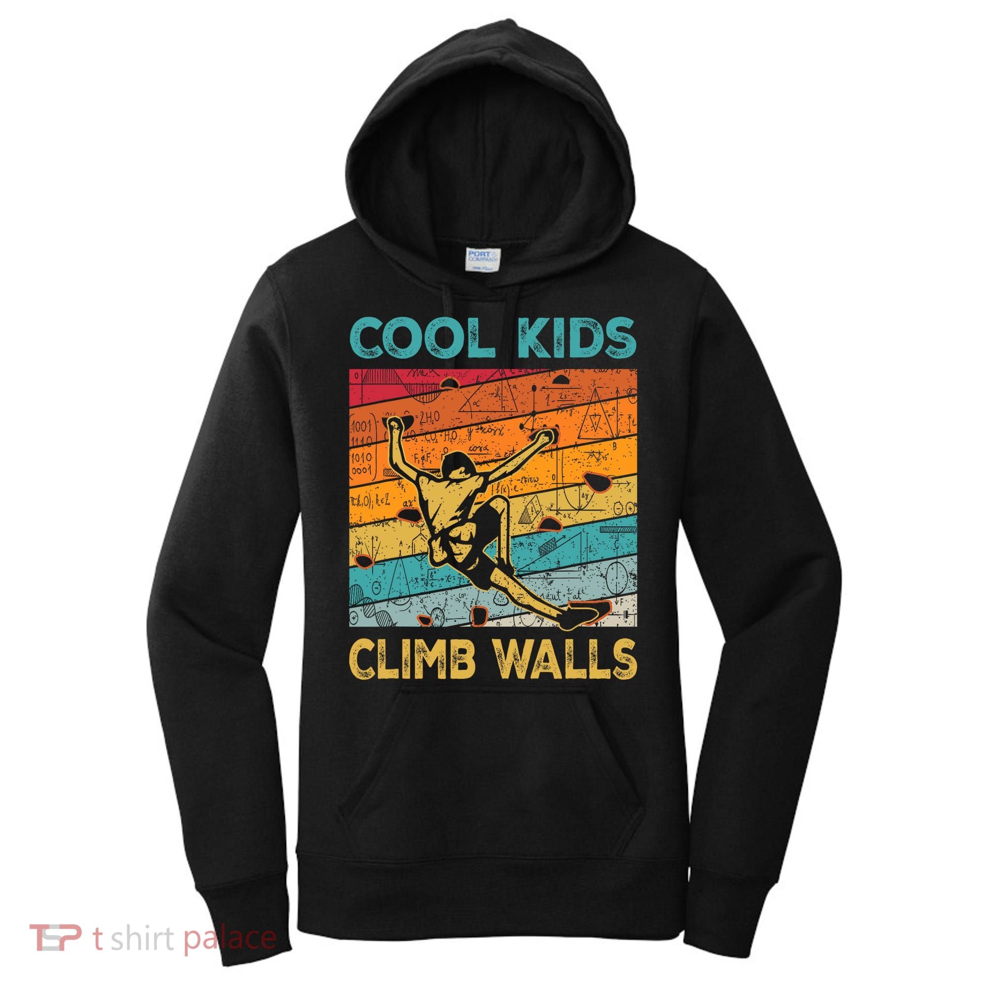 Cool Climb Walls Extreme Sport Rock Climbing Bouldering Women's Hoodie