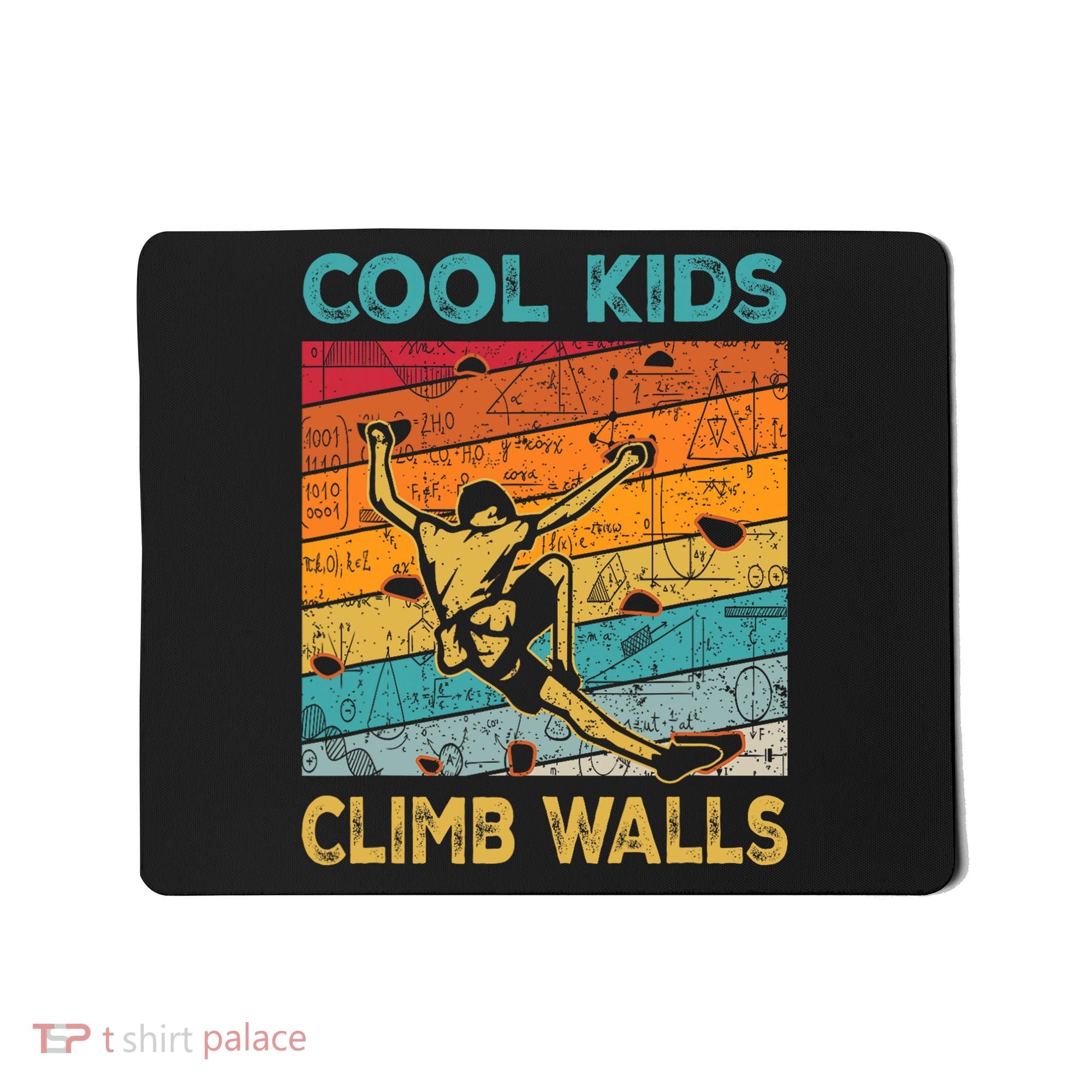 Cool Climb Walls Extreme Sport Rock Climbing Bouldering Mousepad