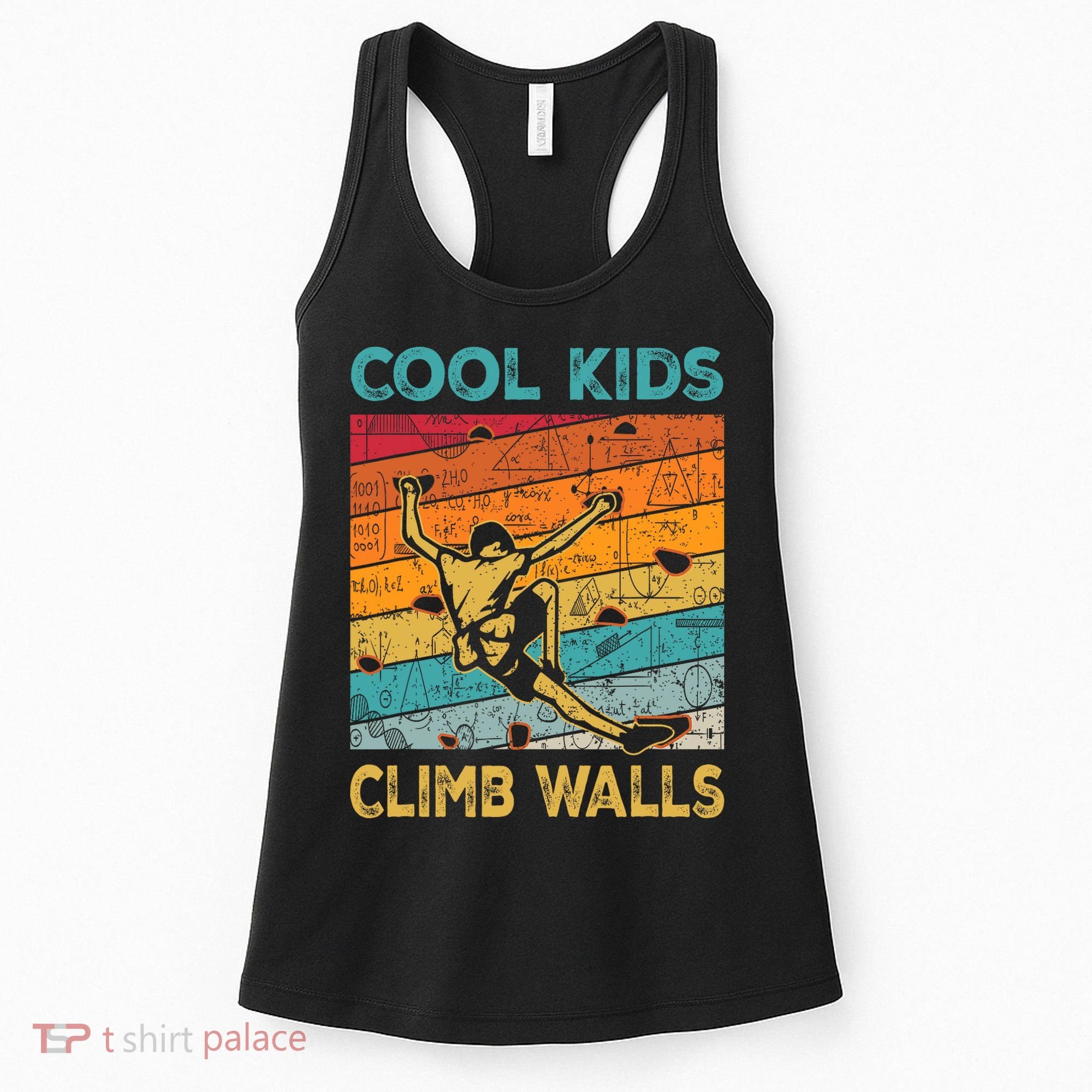 Cool Climb Walls Extreme Sport Rock Climbing Bouldering Women's Tank Top