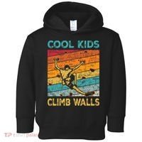 Cool Climb Walls Extreme Sport Rock Climbing Bouldering Toddler Hoodie thumb 0