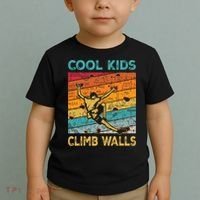Cool Climb Walls Extreme Sport Rock Climbing Bouldering Toddler T-Shirt thumb 2