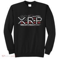 Crypto Currency Xrp Cryptocurrency American Flag Xrp Sweatshirt thumb 0