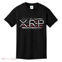 Crypto Currency Xrp Cryptocurrency American Flag Xrp Kids T-Shirt thumb 0