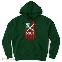 Crypto Currency Xrp Ripple Internet Money American Flag Hoodie thumb 0