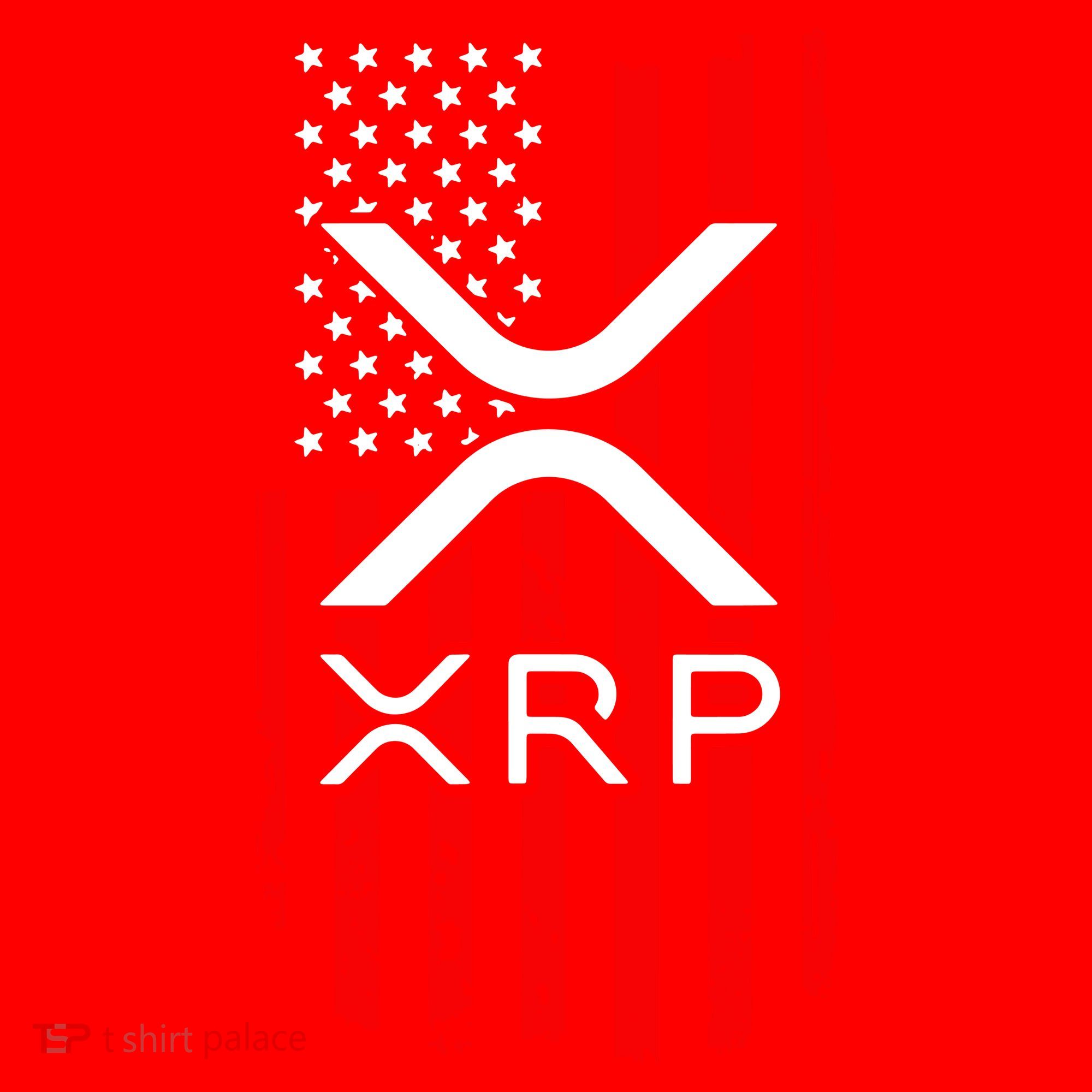 Crypto Currency Xrp Ripple Internet Money American Flag Santa Hat