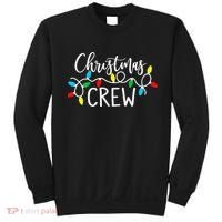 Christmas Crew Xmas Lights Pajama Happy Holiday Sweatshirt thumb 0