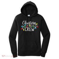 Christmas Crew Xmas Lights Pajama Happy Holiday Women's Hoodie thumb 0