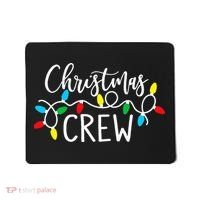 Christmas Crew Xmas Lights Pajama Happy Holiday Mousepad thumb 0