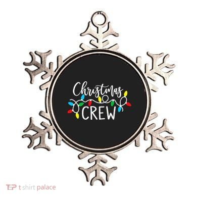 Christmas Crew Xmas Lights Pajama Happy Holiday Ornament