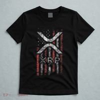 Crypto Currency Xrp Cryptocurrency American Flag Xrp T-Shirt thumb 5