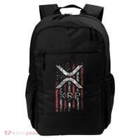 Crypto Currency Xrp Cryptocurrency American Flag Xrp Backpack thumb 0