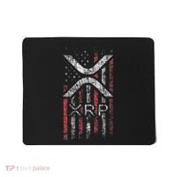 Crypto Currency Xrp Cryptocurrency American Flag Xrp Mousepad thumb 0