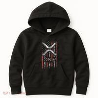 Crypto Currency Xrp Cryptocurrency American Flag Xrp Kids Hoodie thumb 0
