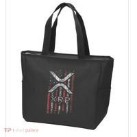 Crypto Currency Xrp Cryptocurrency American Flag Xrp Tote Bag thumb 3