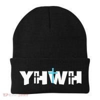 Christian Cross Yhwh Yahweh Jesus Resurrection Beanie thumb 0