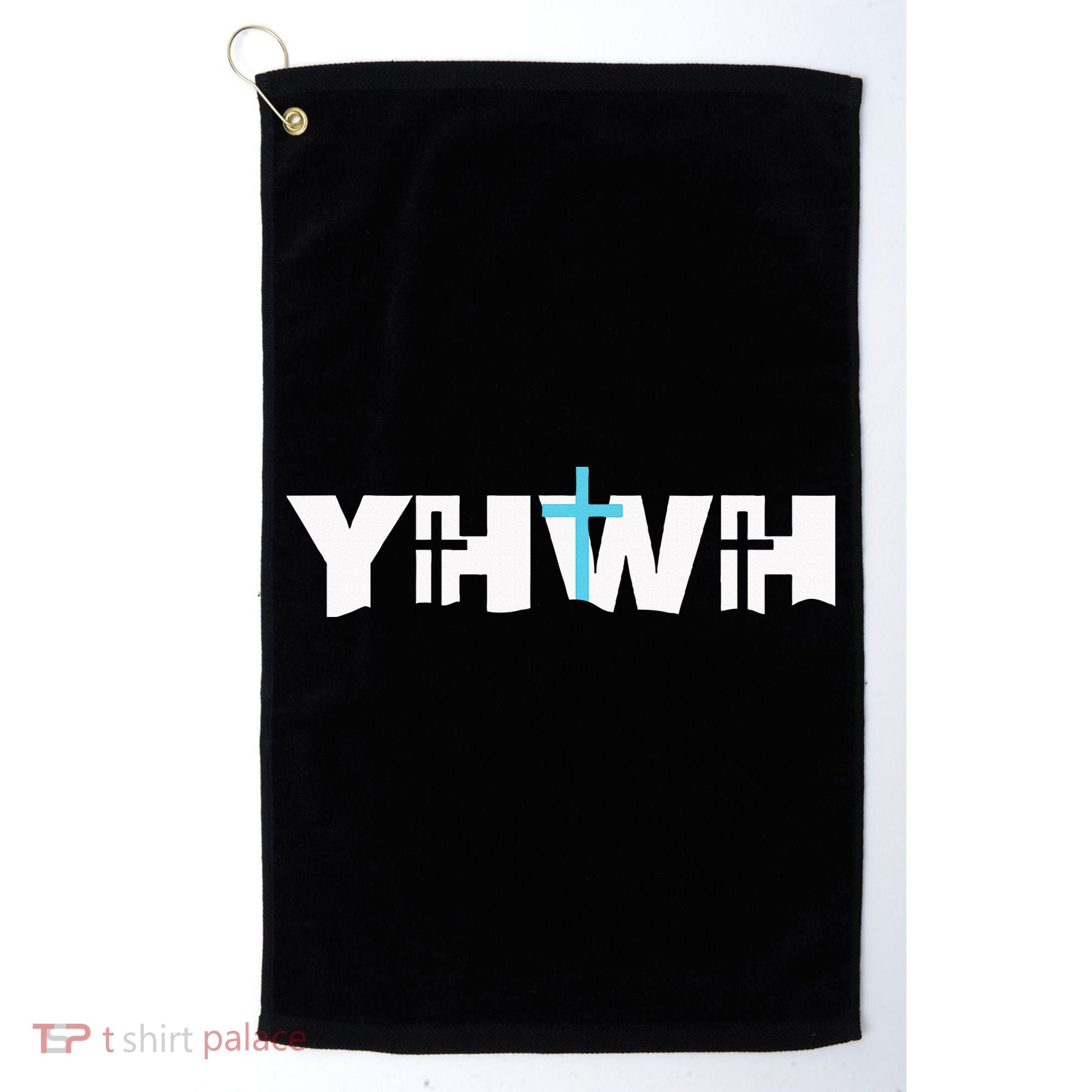 Christian Cross Yhwh Yahweh Jesus Resurrection Golf Towel