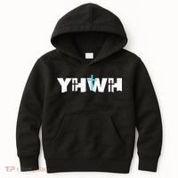 Christian Cross Yhwh Yahweh Jesus Resurrection Kids Hoodie thumb 0