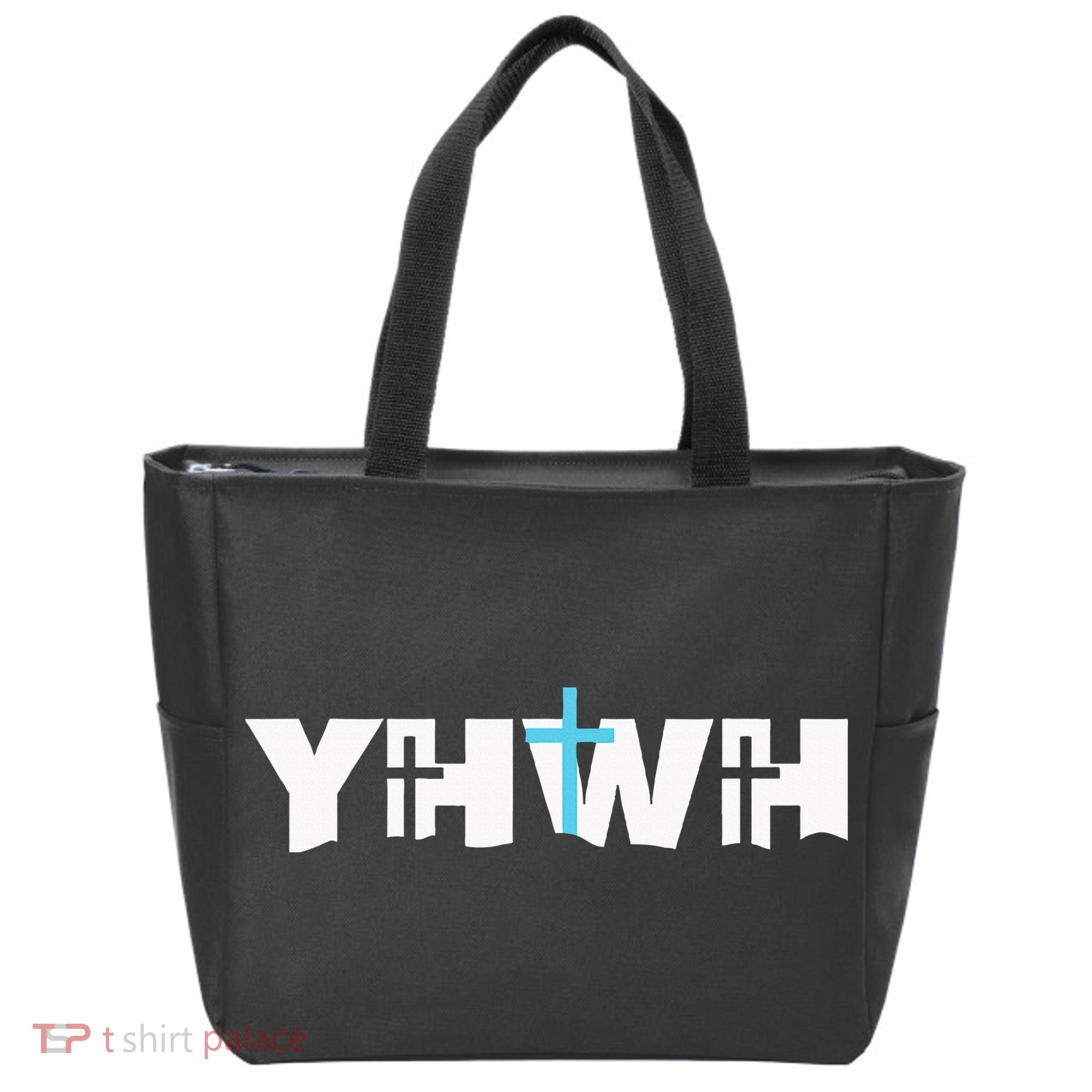 Christian Cross Yhwh Yahweh Jesus Resurrection Tote Bag