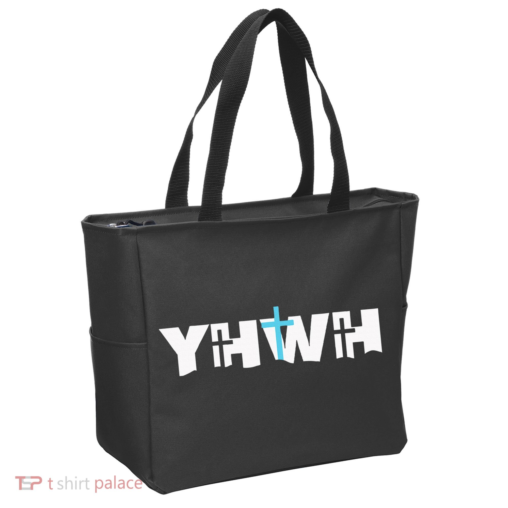 Christian Cross Yhwh Yahweh Jesus Resurrection Tote Bag