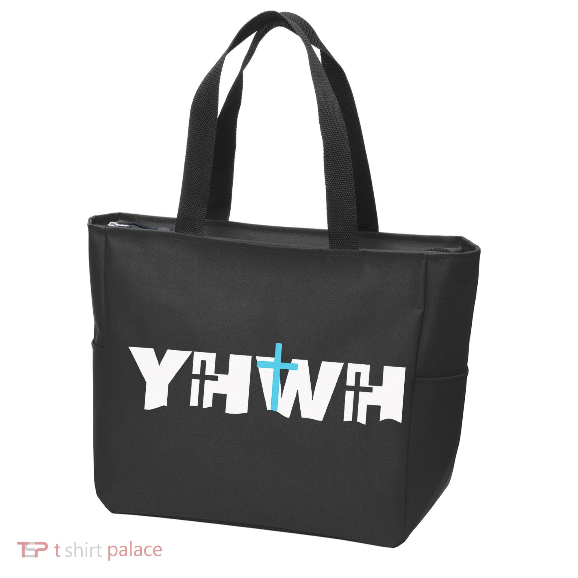 Christian Cross Yhwh Yahweh Jesus Resurrection Tote Bag