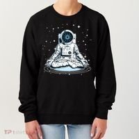 Cardano Cryptocurrency Yoga Space Astronaut Women's Sweatshirt thumb 0