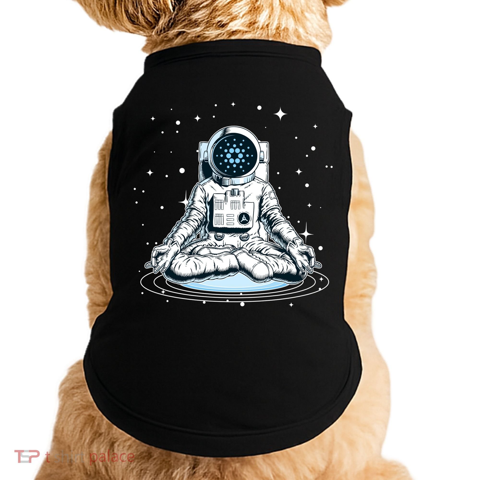 Cardano Cryptocurrency Yoga Space Astronaut Doggie Tank