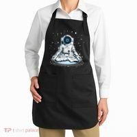 Cardano Cryptocurrency Yoga Space Astronaut Apron thumb 2