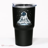 Cardano Cryptocurrency Yoga Space Astronaut Tumbler thumb 0