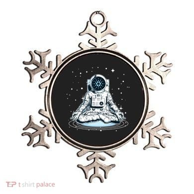 Cardano Cryptocurrency Yoga Space Astronaut Ornament