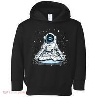 Cardano Cryptocurrency Yoga Space Astronaut Toddler Hoodie thumb 0