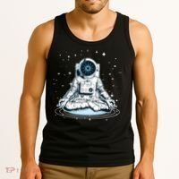 Cardano Cryptocurrency Yoga Space Astronaut Tank Top thumb 3