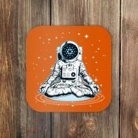 Cardano Cryptocurrency Yoga Space Astronaut Coaster thumb 0