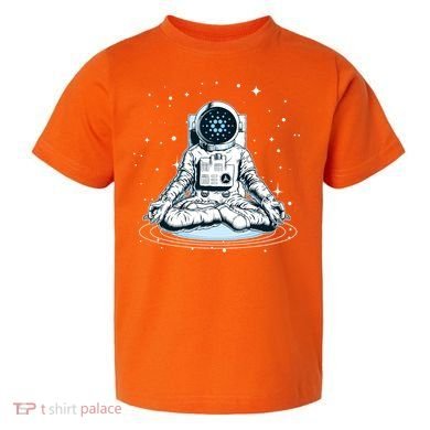 Cardano Cryptocurrency Yoga Space Astronaut Toddler T-Shirt