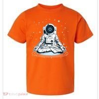 Cardano Cryptocurrency Yoga Space Astronaut Toddler T-Shirt thumb 0