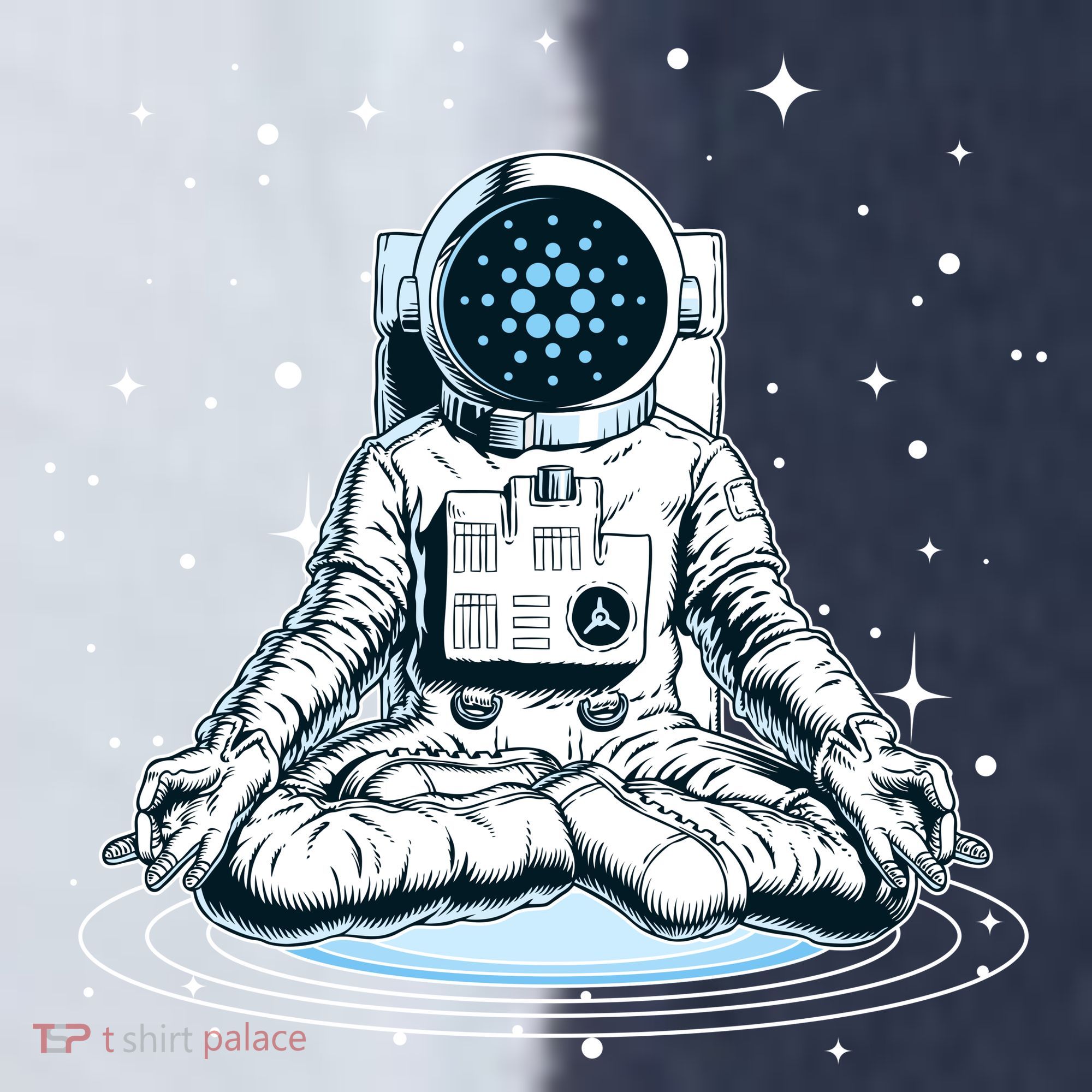 Cardano Cryptocurrency Yoga Space Astronaut Sport-Tek Competitor United Soccer Jersey
