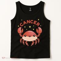 Cancer Crab Zodiac Astrology Birthday Gift Tank Top thumb 2
