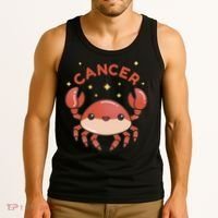 Cancer Crab Zodiac Astrology Birthday Gift Tank Top thumb 3